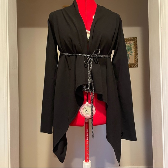 Designer Sarah Pacini Vibration Cardigan Made In Italy With Shimmer Deisgn - Picture 5 of 11